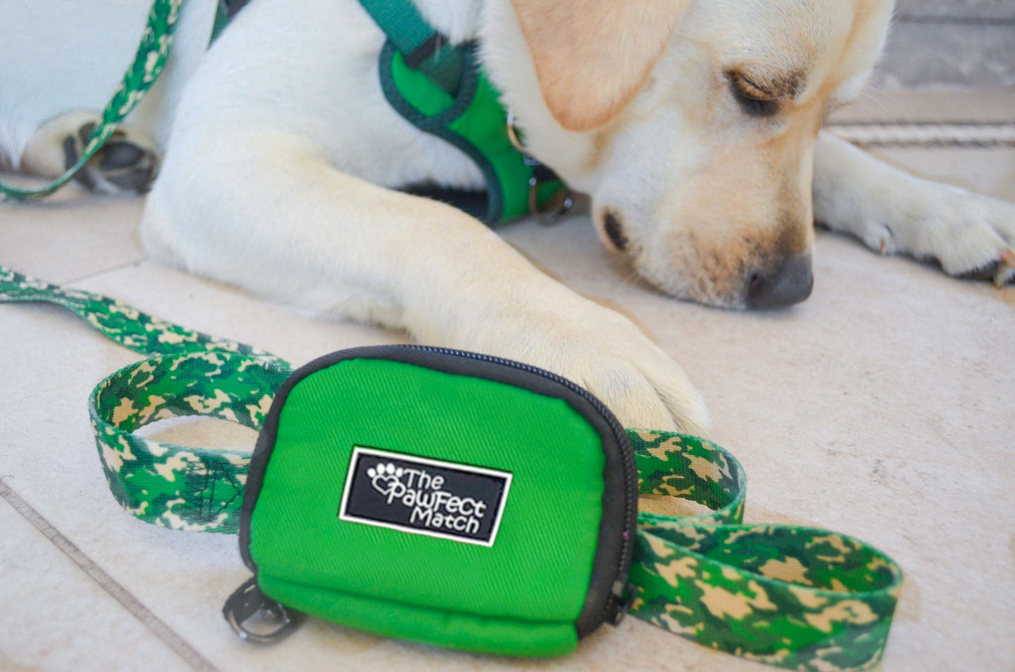 Eucalyptus Green Poop Bag Holder