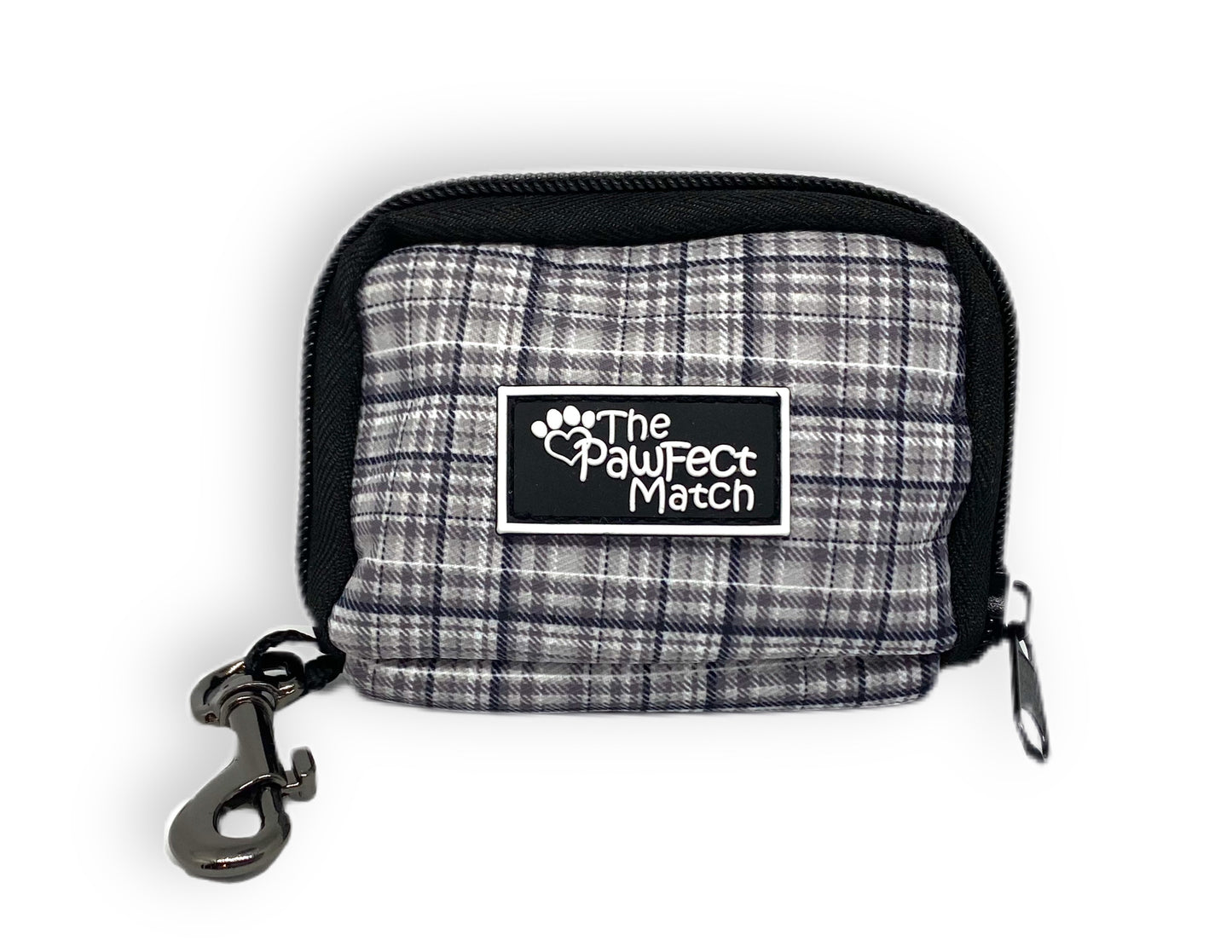 Plaid Pawty Poop Bag Holder