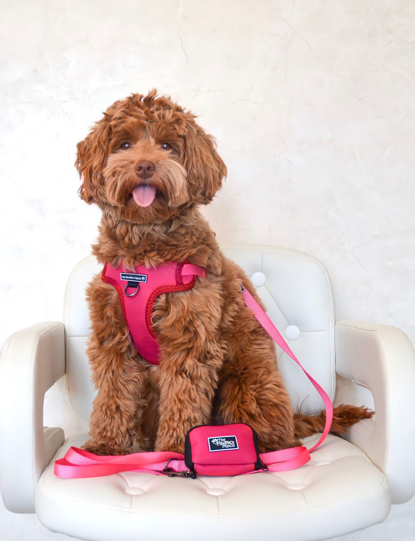 Rosie Pink Poop Bag Holder