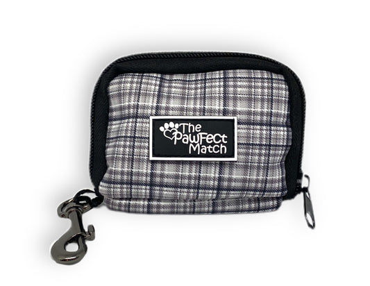 Plaid Pawty Poop Bag Holder