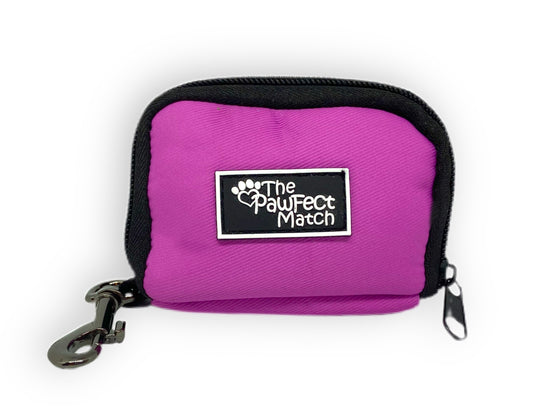 Royal Purple Poop Bag Holder