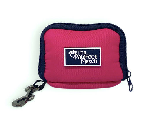 Rosie Pink Poop Bag Holder