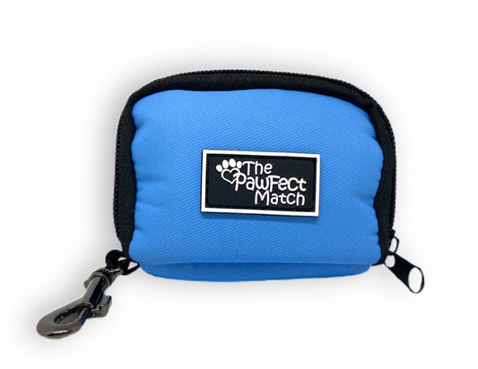 Winter Blue Poop Bag Holder