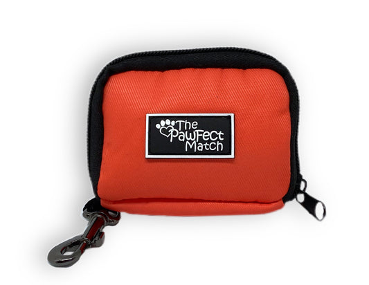 Autumn Orange Poop Bag Holder